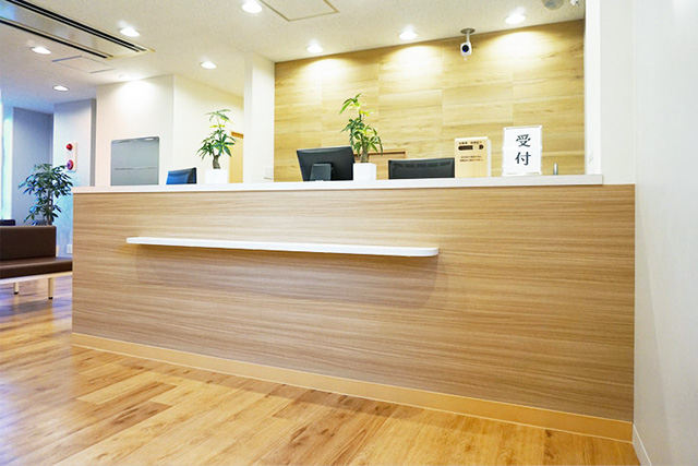 検査予定の30分前までにクリニックにお越しください